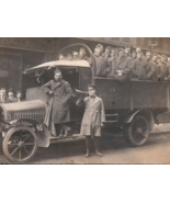 WWI 81st Division Army Liberty Truck YMCA Real Photo Postcard Soldier - $66.83