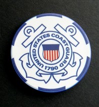 COAST GUARD USCG POKER CHIP COIN CHALLENGE COIN 1.75 NEW IN CASE - $9.95