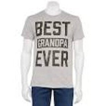 Men&#39;s Best Grandpa Ever Father&#39;s Day Graphic Tee Small - £10.07 GBP