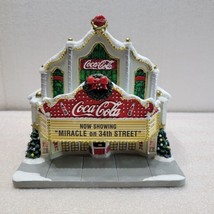 Hawthorne Village Coca Cola Movie Theater Christmas Miracle 34TH Street Coke - $39.19