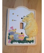 Classic Winnie the Pooh Disney Ceramic Light Switch Cover Charpente - £11.20 GBP