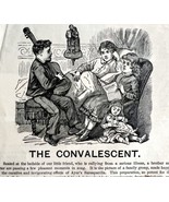 Ayers Sarsaparilla Convalescent 1885 Advertisement Victorian Quack Guita... - €25,86 EUR