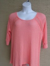 Dolled Up by FANG  1X Loose Weave Sweater Bead &amp; Chiffon  Embellisned Msrp $44. - £11.13 GBP