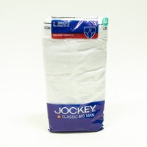 Jockey Classics Big Man Cotton Full Cut Briefs Size 46 2006 (Pack of 2) - £12.49 GBP