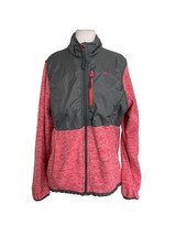 Snowzu Platinum Collection Womens Jacket Size XL Gray Pink Full Zip Front  - £11.59 GBP