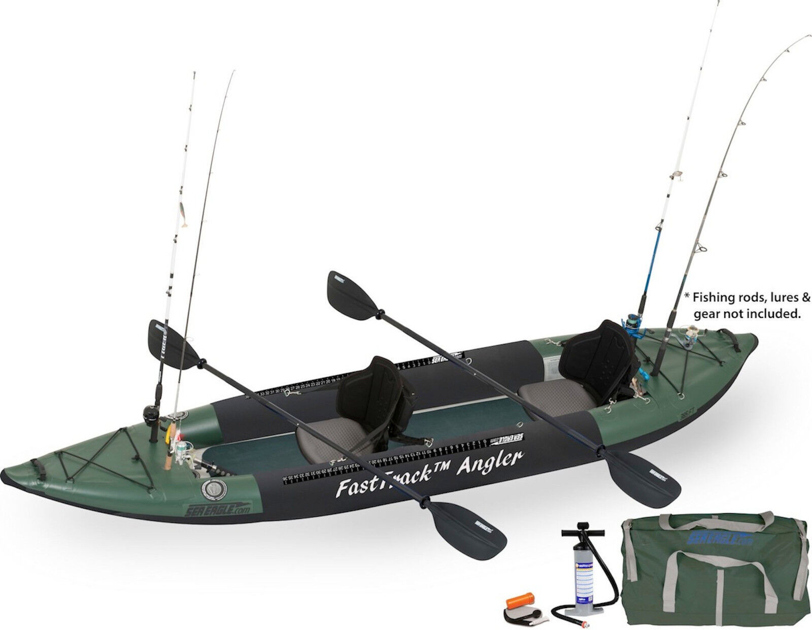 Sea Eagle 385fta Pro Angler Package Fast Track Inflatable Portable Fishing Kayak - $1,399.00