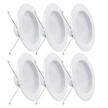 Feit Electric LEDR56B/927CA/MP/6 5/6 inch LED Recessed Downlight, Baffle... - $83.99