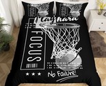 Passionate Basketball Sports Comforter Cover Goal From Hoop Duvet Cover ... - $65.99