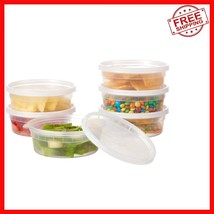 Stackable Clear 8oz Meal Prep Containers With Airtight Lids – 48 Pack BP... - $678.97 MXN