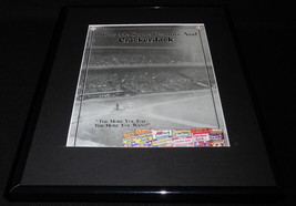 1995 Cracker Jack Baseball Framed 11x14 ORIGINAL Vintage Advertisement - $34.64