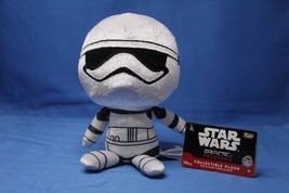 Funko Disney Star Wars Galactic Plushies 8&quot; Storm Trooper Plush Toy NWT - $14.03