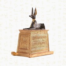 Rare Antique Ancient Egyptian God Anubis Statue Authenticity Certificate - £141.47 GBP