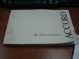  ACCORD    2000 Owners Manual 160803Tested - £21.10 GBP