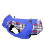 Alpine All-Weather Royal Blue and Plaid Waterproof Dog Coat Sizes XS -5X - €17,31 EUR+