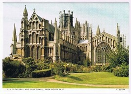 Postcard Ely Cathedral &amp; Lady Chapel From North East England - £2.36 GBP