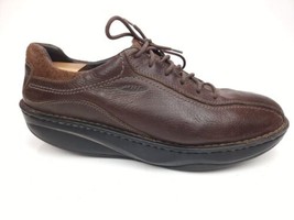 MBT Ajabu Comfort Rocker Walking Shoes Men&#39;s 13-13.5 Brown Leather Pain ... - £46.89 GBP