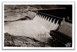 RPPC Grand Coulee Dam From Above Coulee WA 1947 Western Souvenirs Postcard R5 - £3.66 GBP