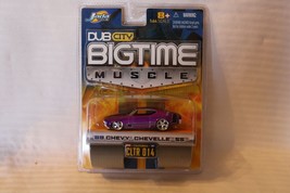 1/64 Scale Dub City Big Time Muscle, 1969 Chevy Chevelle SS Purple Die Cast - £24.29 GBP