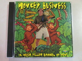 Monkey Business Stephen Fite A Music Filled Barrel Of Fun Children&#39;s Music Cd - £3.13 GBP