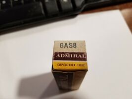 NOS vintage electron Admiral GE radio amplifier vacuum tube - 6AS8 - €3,39 EUR