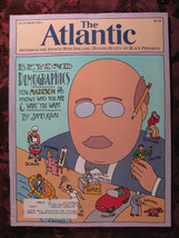 ATLANTIC Magazine October 1984 James Atlas Merrill Joan Gerber Brent Spencer - £9.07 GBP