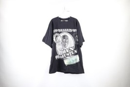 Vtg Streetwear Mens XL Distressed Baggy Fit Spell Out Benjamins Money T-Shirt - £35.79 GBP