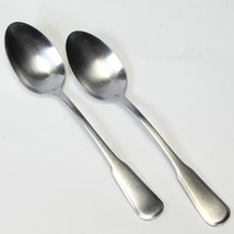 Oneida Yorktown SSS Teaspoons 6&quot; Lot of 2 Stainless Satin - $9.79