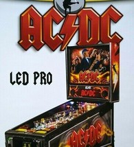 AC/DC Pinball FLYER LED Pro Edition 2013 Original Hard Rock Music Vintag... - $82.18