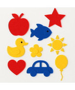 DIY Felt Book – Learn Primary Colors PDF Pattern A4 - $7.20