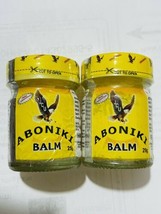 Aboniki Balm for Muscle Relief and Pain, 25g, (3 Pack) Glass  - £8.41 GBP