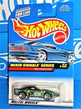 Hot Wheels 1998 Mixed Signals Series #734 80s Corvette Mtflk Green w/ WSPs - £2.32 GBP