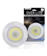 Over Lite As Seen On TV 4 in x 4 in Motion Activated Ceiling/Wall Light ... - $12.86