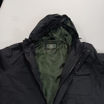 GH Bass & Co Men's Black Cotton Blend Full Zip Pockets Hoodie Jacket Size 2XL  image 10