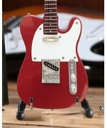 Fender Apple Red Telecaster 1:4 Scale Replica Guitar ~Axe Heaven~ - £22.67 GBP