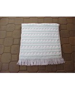 Eyelet Stripes Baby Blanket Pattern - £2.75 GBP