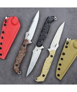 EDC Tactical small fixed Blade knife Sandvik Steel Sharp Survival Knife ... - $1,843.21 MXN