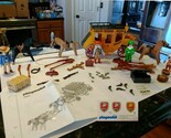 Playmobil 3803 Western Express Stagecoach Horses Boy Driver Sherrif Inst... - $84.95
