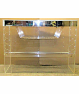 Large Luigi Bardini Mid-Century Modern Illuminated Lucite Bar with Drawer - $3,055.19 CAD