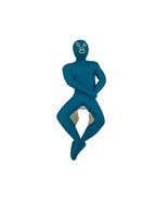 Blue Man Group Inspired Costume Bodysuit Mask Funny Adult Cosplay - $183.28 MXN