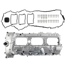 Aluminum Valve Cover w/ Gasket &amp; Cap Kit for BMW N55 135i 335i 535i 640i 740i X3 - £100.29 GBP