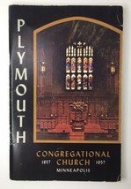 Plymouth Congregational Church 1857 - 1957 Minneapolis Minnesota - £15.69 GBP