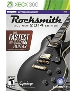 Microsoft Xbox 360-Rocksmith 2014 Edition with Real Tone Cable SEALED GAME - $69.29