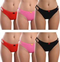 Panties Pack Of 6 Sets Panties Women&#39;s Knicker Hipster Underwear Briefs Bikinis - $18.56