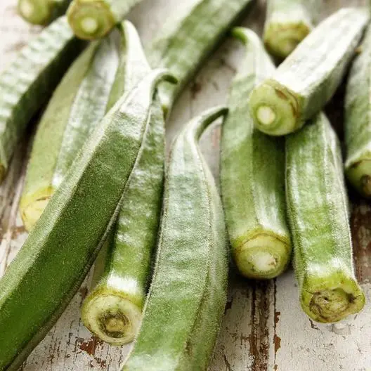Clemson Spineless Okra Non Gmo 100 Seeds Item image 2