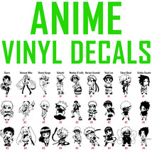 Anime Chibis Vinyl Decal Stickers Car Window アニメ Manga Japanese Animation Design - £3.78 GBP+