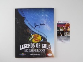 Johnny Morris Autographed Legends of Golf Program Bass Pro Cabelas Owner JSA COA - £51.55 GBP