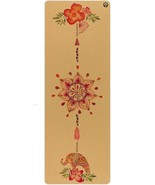Yoloha Aura Cork Yoga Mat Tropical Vibes Non-Slip 6mm Thick 72&quot; x 26&quot; Du... - $55.56 CAD