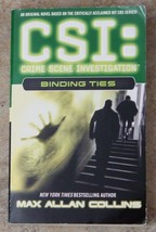 Max Allan Collins CSI Binding Ties TV Series Tie-In 2005 SC - $5.00