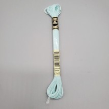 DMC Mouline 8.7yds Embroidery Floss Light Effects Pearlescent E747 Baby Blue - $1.99