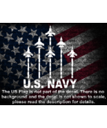 US Navy Jets (Thunderbirds) In Formation Vinyl Decal US Seller US Made - $9.47 CAD+